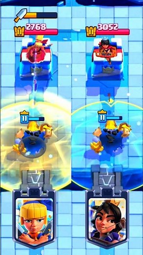Hero Ice Golem vs Tower Princess & Dagger Duchess - Who Wins?! 🔥