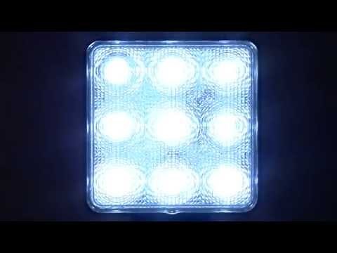 Ultra-Tow 12 Volt LED Flood Light - 27 Watt, 9 LEDs, 2150 Lumen