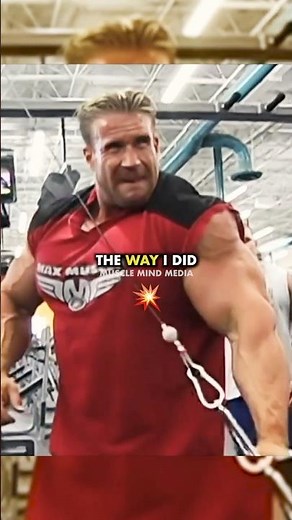 Jay Cutler's Insane Training Routine Before Competitions 😵 #shorts