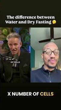 discusses the science behind dry fasting—going without food and water—and how it dramatically