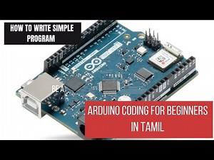 Arduino Uno Tamil coding tutorial | #arduinoproject #arduinotutorial