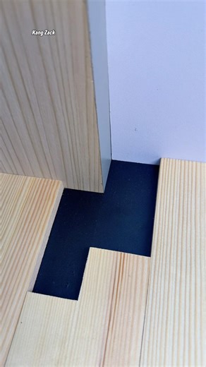 How to Measure Wood Notches Perfectly 🔥 #woodworking #carpentry #woodworkingtips #diy #shorts