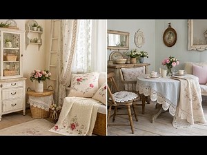 Vintage Small French Country Farmhouse Inspiration | Shabby Chic Decor.