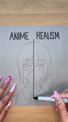 Neko Karen on Instagram: "Anime Vs. Realism! Here is Reze!✨ #anime #animeart #coloring #drawiing #animeartist #mangaart #drawing #manga #drawing #chainsawman #chainsawmanreze #reze #chainsawmanmovie #animevsrealism #artchallenge #denji #makima #aki #power"