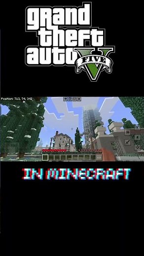 GTA IN MINECRAFT#minecraft #gta