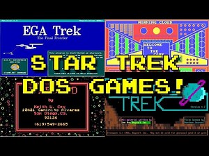 Star Trek DOS Shareware games from Public Brand Software