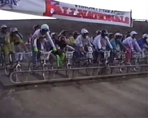 From the archives 🎞️ 1990 ABA Fall Nationals brought Parnell Haley, Alan Foster, and Barry McManus to the A Pro podium! YT: BMX Archive #usabmx #bmx | USA BMX