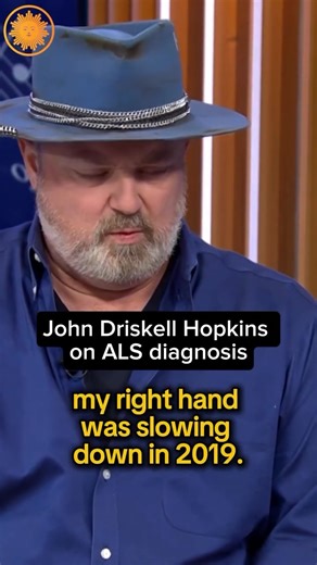 66K views · 365 reactions | Diagnosed with ALS in 2021, John Driskell Hopkins and his wife started the Hop On A Cure foundation to raise awareness and funds. This year, they will donate $3 million for grants and research. He told CBS Mornings about the progression of his ALS diagnosis, which started when he noticed his right hand slowing down in 2019. | CBS Mornings | Facebook