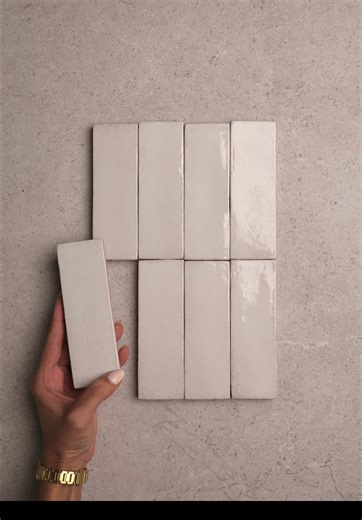Zellige Natural White Tiles Now Back In Stock!