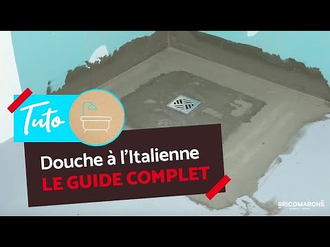 Faire une douche à l'italienne : Pose et finitions ! I Bricomarché