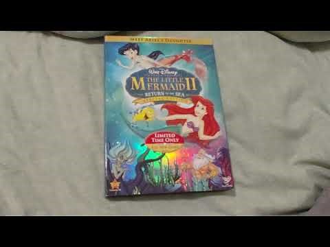 THE LITTLE MERMAID 2 RETURN TO THE SEA DVD Overview!
