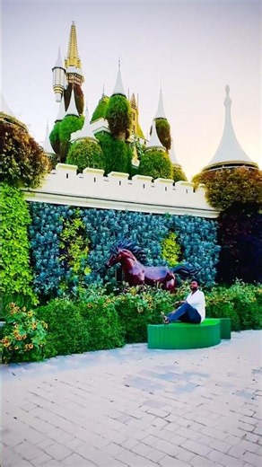 💎🌷 Dubai's Garden Treasure | Dubai Miracle Garden 4K Walk #dubai #miraclegarden #flowers #wow #dxb