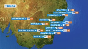National weather forecast for Tuesday February 24