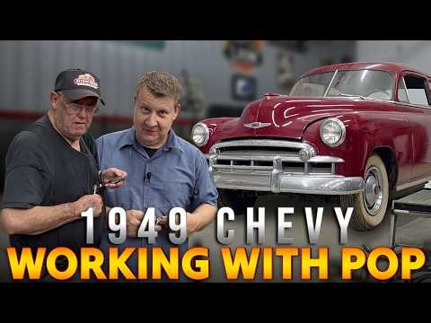 Why I left TV: Working on a 1949 Chevy with Pop