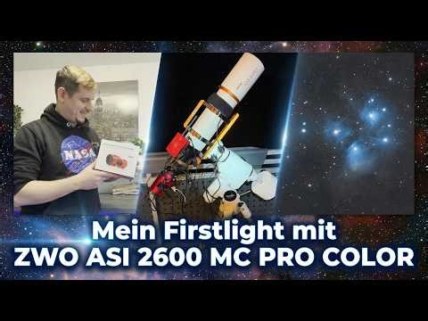 Der Gamechanger? ZWO ASI 2600MC Pro First Light an M45 (Plejaden) #astro #space #astrophotography