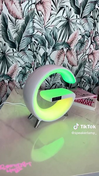 #led #lighting #speaker #lamp #cool #wirelesscharging #bluetooth
