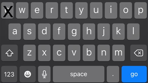 X💕 #initials #X #initial #keyboard
