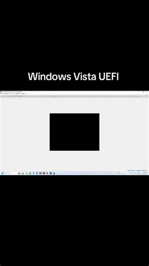Windows Vista UEFI установка в VirtualBox