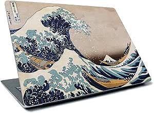 MightySkins Skin for Microsoft Surface Laptop 3 13.5" (2019) - Great Wave of Kanagawa | Protective, Durable, and Unique Vinyl Decal Wrap Cover | Easy to Apply, Remove | Made in The USA