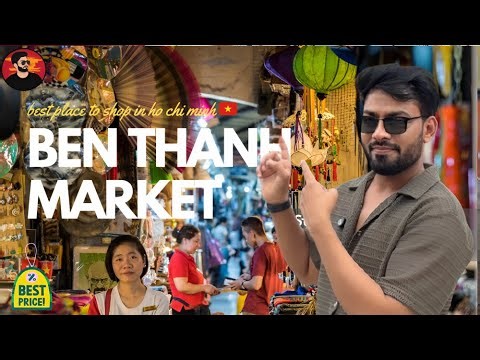 Exploring Saigon 2025: Ben Thanh Market, Food Tour & Hidden Shopping Gems 🇻🇳 #vietnam #hochiminh