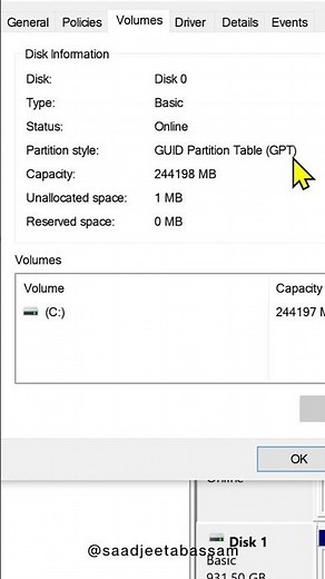 How to check your Disk Partition Scheme on Windows 10 | GPT or MBR #windows10 #harddiskpartition