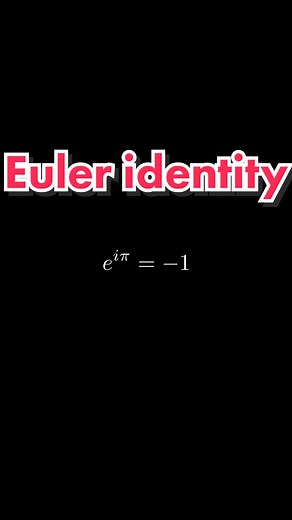 Euler's Identity Proof and Mathematics Concepts