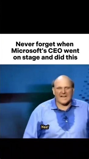 When Microsoft's CEO went on stage and did this 🔥 #wealthmindset #billionaire
