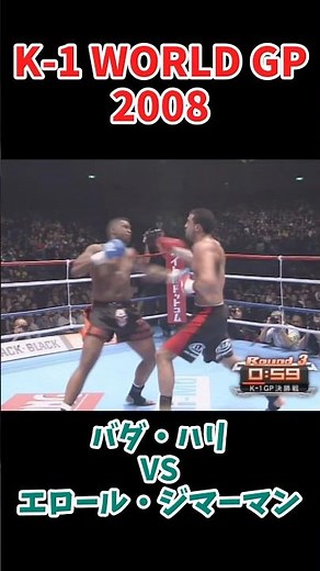 バダ・ハリ vs エロール・ジマーマンK-1 WORLD GP 2008 #k1