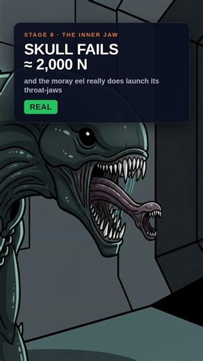 The Alien's Inner Jaw Is Real. Moray Eels Have One.
