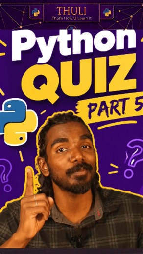 Python Quiz Part 5 🐍 | Can You Get This Right?