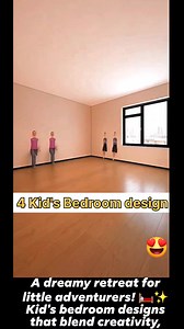 51K views · 110 reactions | 4 kid's Bedroom Design Ideas  #kidsroom #kidsbedroom #interiordesign #bedroom | Home Designs | Facebook