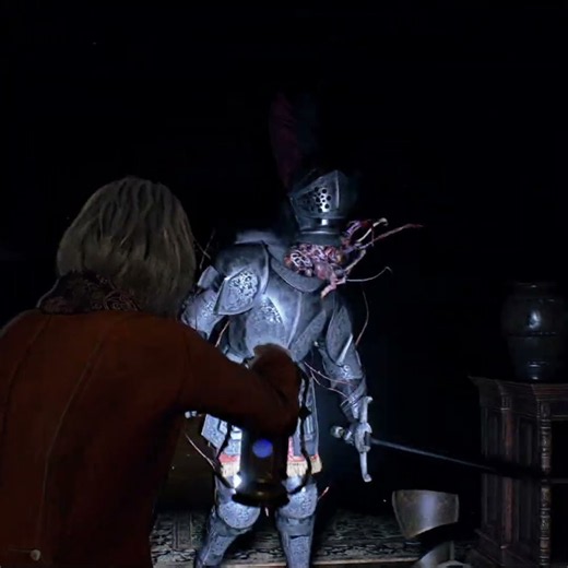 Playing as Ashley Was a TERRIFYING Surprise 😱🕯️ | RE4 Remake #shorts