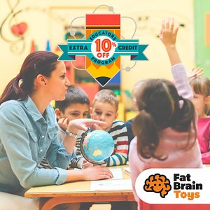 Fat Brain Toys Extra Credit - Rewards Program for Teachers and Educators