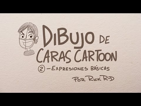 How to Draw a Cartoon Face: Basic Cartoon Expressions by Rick R-D