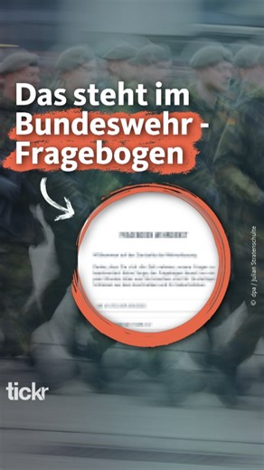 tickr by WDR aktuell on Instagram: "Was, wenn man nicht antwortet? ⬇️ Im Brief ist ein QR-Code, der zum Fragebogen führt. Für Frauen ist die Teilnahme freiwillig, Männer müssen antworten. Wer es vercheckt, wird noch mal dran erinnert. Wer komplett die Antwort verweigert, dem kann sogar ein Bußgeld drohen – denn wenn man den Fragebogen nicht ausfüllt, ist das eine Ordnungswidrigkeit. Genauso ist es auch nicht erlaubt, etwas Falsches einzutragen – beispielsweise ein falsches Gewicht oder eine fals