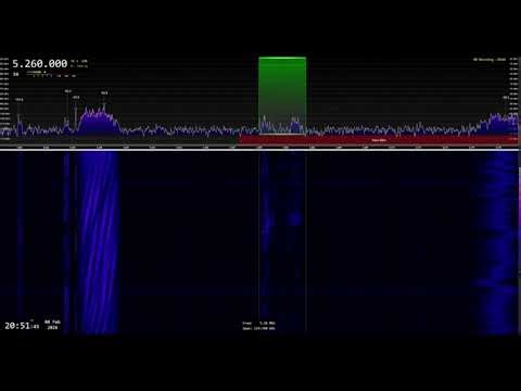 Russian Military Music Station / 5260 kHz - Shortwave Reception