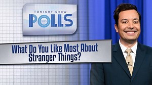 36K views · 511 reactions | Tonight Show Polls: What Do You Like Most About Stranger Things? | The Tonight Show Starring Jimmy Fallon | Facebook