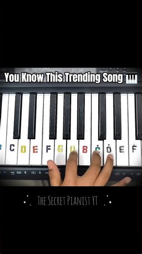You Know This Song🎹... But can you guess it ??🤔 | #piano #shorts #cradles