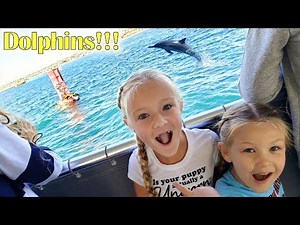 Madison Gets Sick 1st Time On the Ocean Dolphin Watching!!!