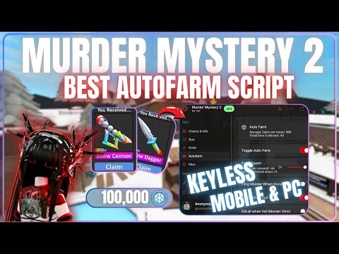 [FULL GUIDE]🎄BEST MM2 SCRIPT │ ❄️ OP SNOW FARM │ AIMBOT , GOD , ESP │CHRISTMAS UPDATE 2025