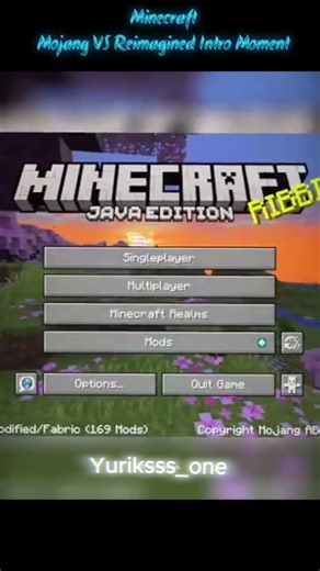 Minecraft load screen remangnied #minecraft #minecraftbedrokedition #minecraftjavaedition #mod #mods