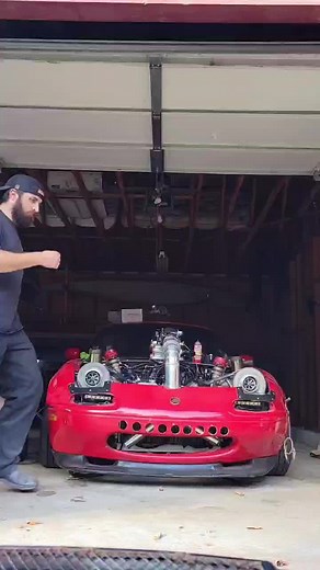 LS Swap Miata Drag Car Setup - Turbo Shitbox with Big Twin Turbo