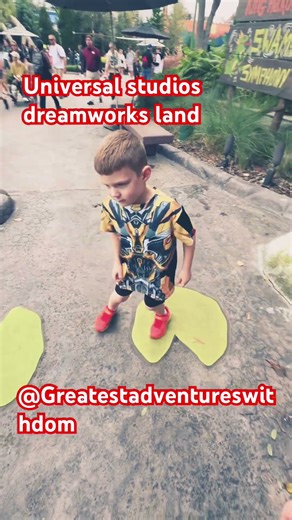 Universal Studios Dreamworks land for the win