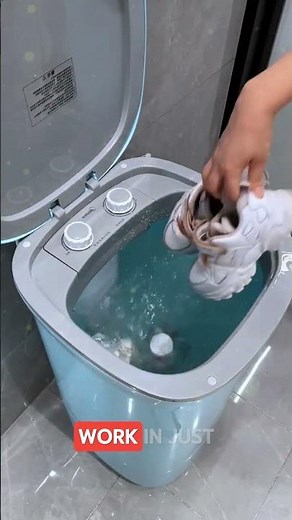 The World’s Fastest Shoe Cleaning Machine