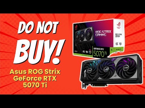 ASUS ROG Strix GeForce RTX 5070 Ti | 9 Reasons NOT to Buy! ⚠️💔