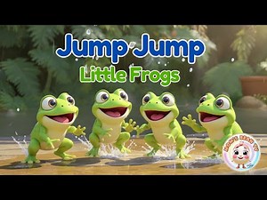 Frog Song for Kids 🐸 | Animal Sing-Along Nursery Rhyme (with Lyrics) | MOM'S BEAN TV
