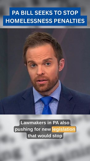 10K views · 128 reactions | A new law in PA looks to end penalties for sleeping outside when no shelter is available. | WPMT FOX43 | Facebook