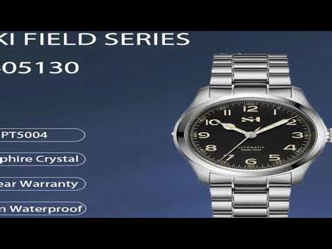 SH Limited Edition 38mm Ultra-thin Dive Watch PT5004 Automatic Mechanical Movement Waterproof100m