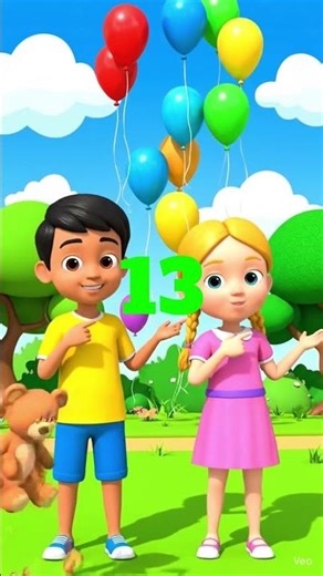 11 to 20 Counting Song #shorts #counting