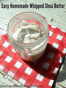 Easy Homemade Whipped Shea Butter